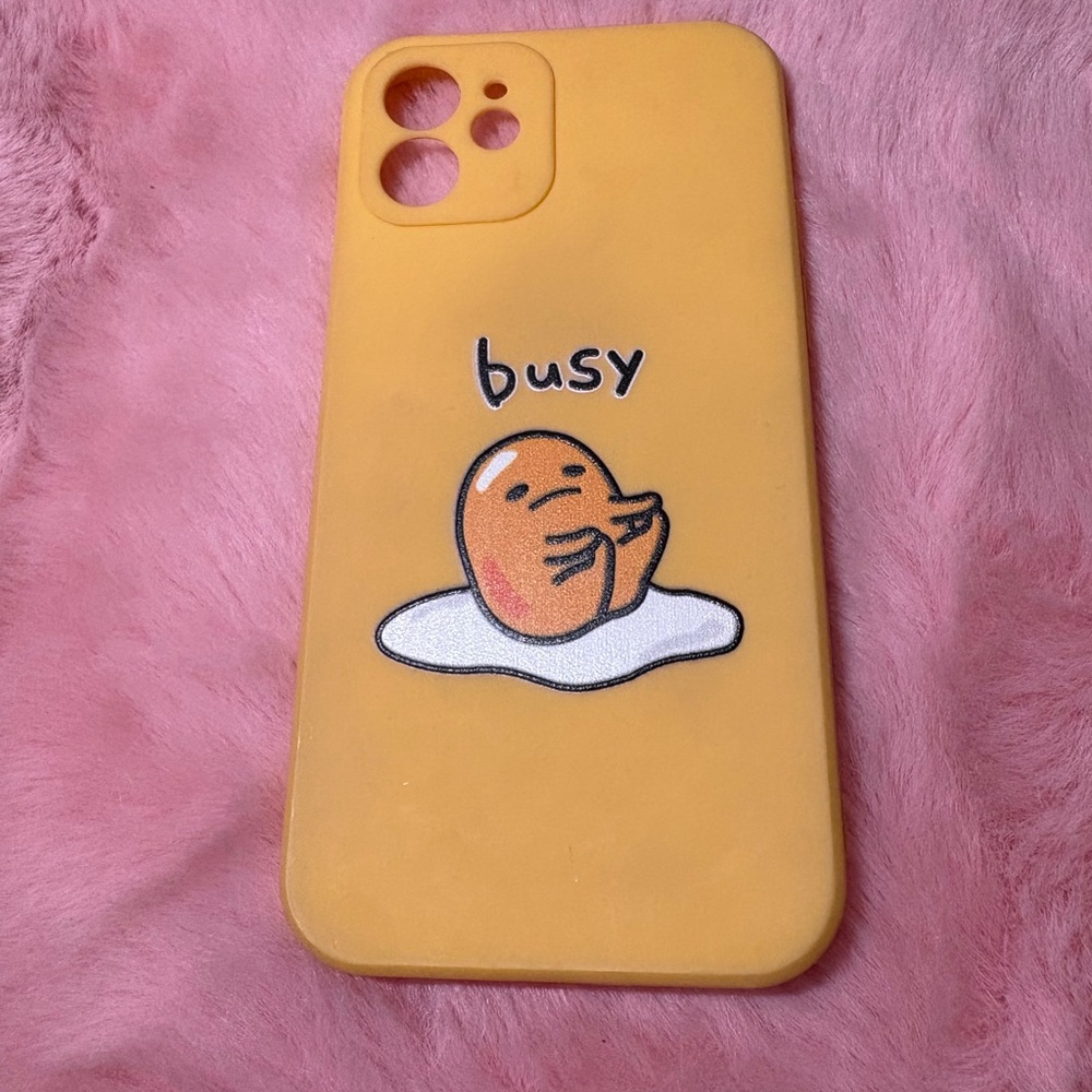 Yellow Gudetama Phone Case